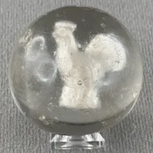Sulphide Rooster Marble, Appr. 2 1/4” D