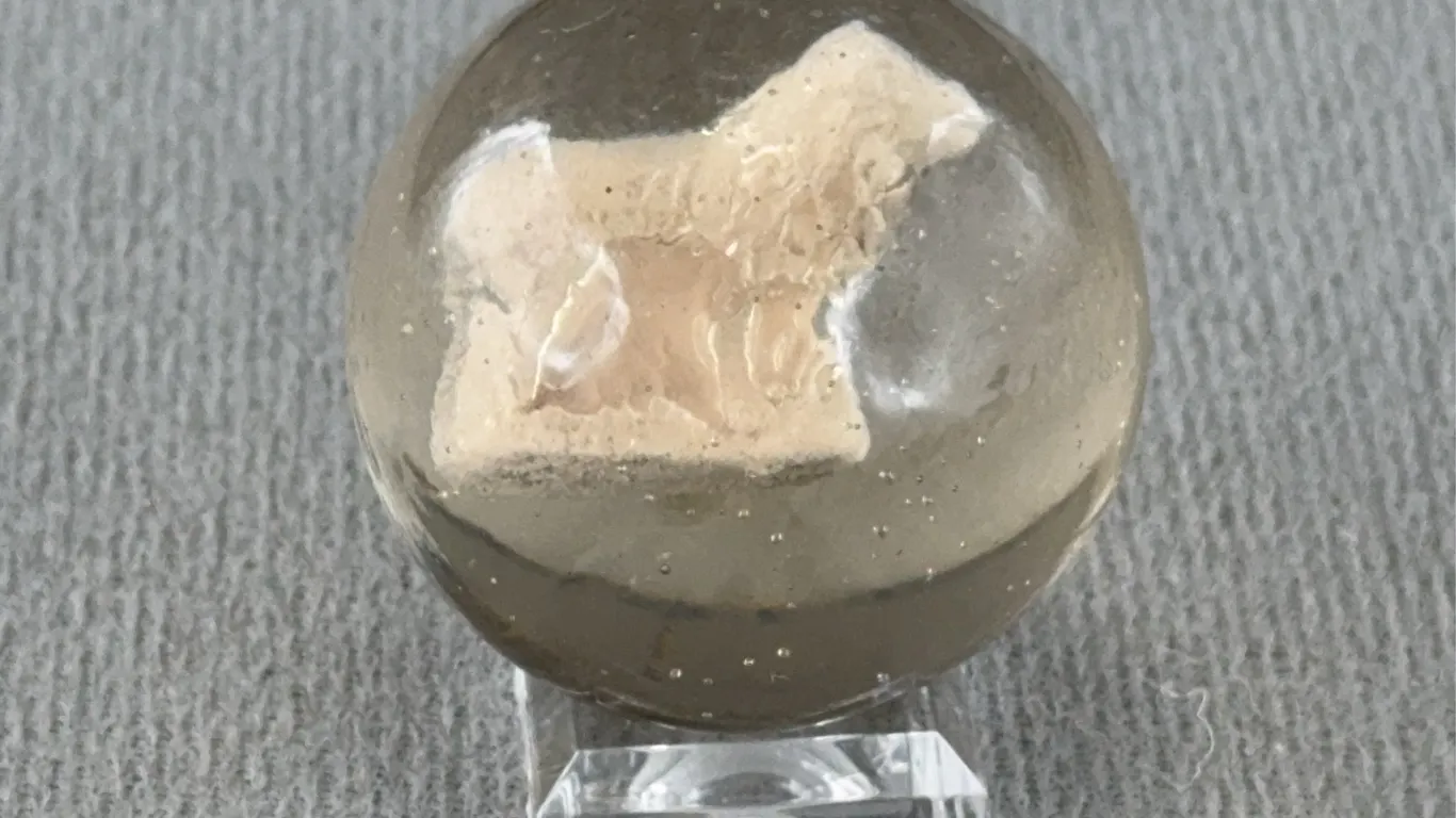 Sulphide Marble, Appr. 1 1/2” D