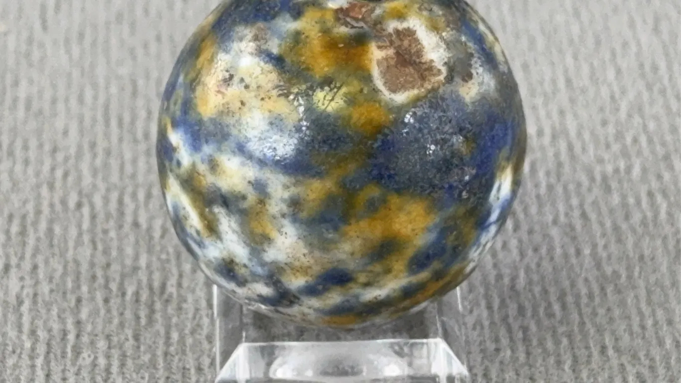 Bennington Clay Marble, Appr. 1” D