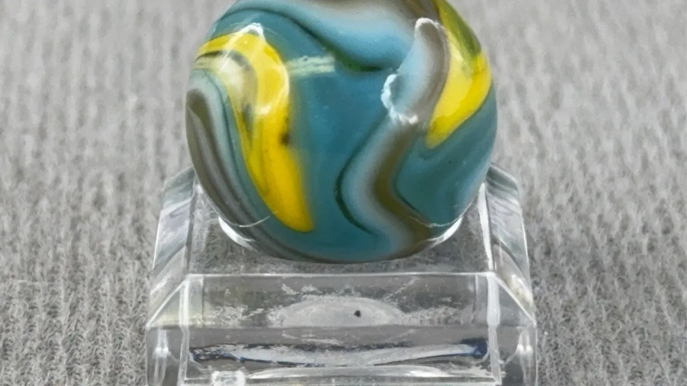 Multi Color Glass Marble, Appr. 1/2” D