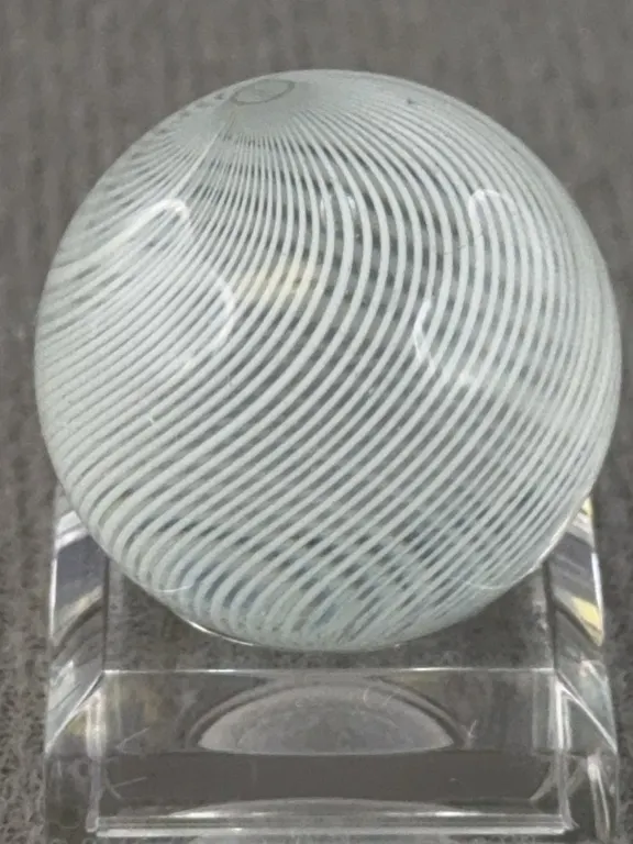 Swirl Glass Marble, Appr. 3/4” D