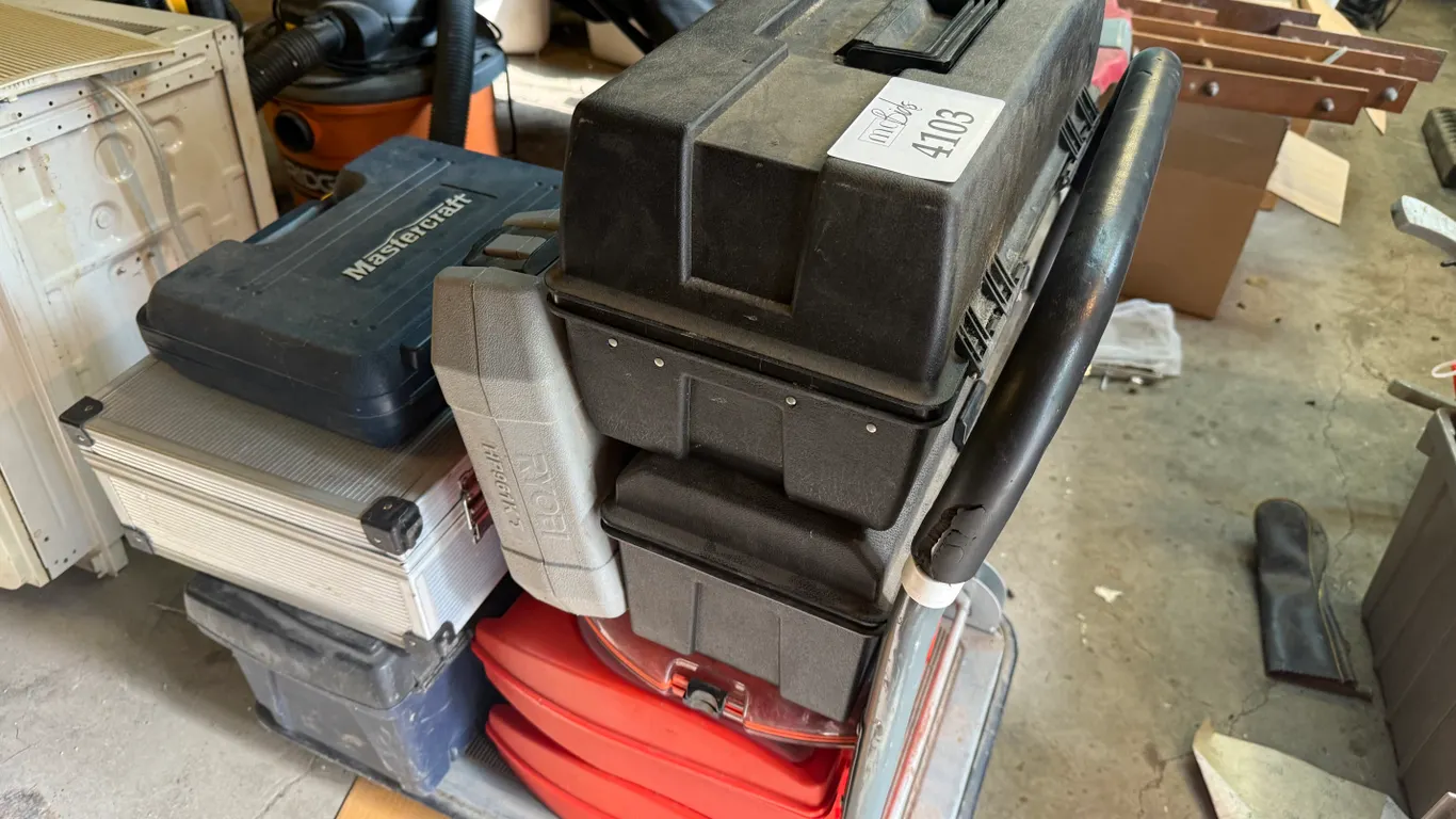 Cases of Tools and Supplies