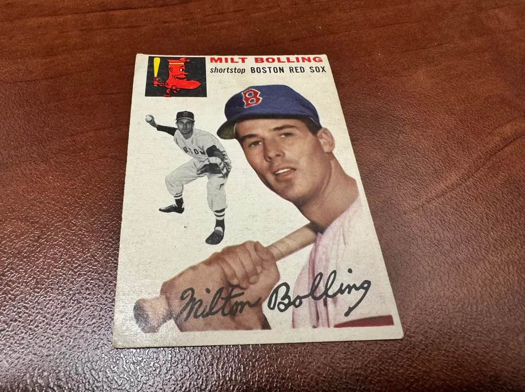 Milt Bolling TOPPS Baseball Card