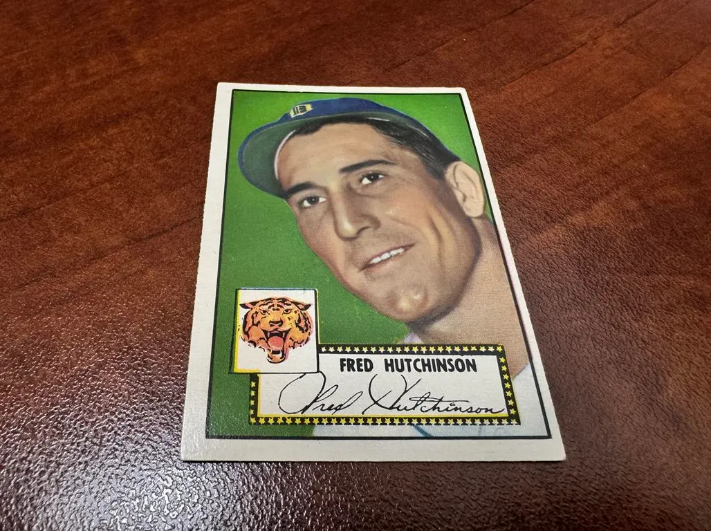 Fred Hutchinson TOPPS Baseball Card