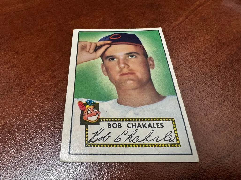 Bob Chakales TOPPS Baseball Card