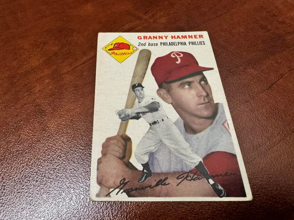 Granny Hamner TOPPS Baseball Card