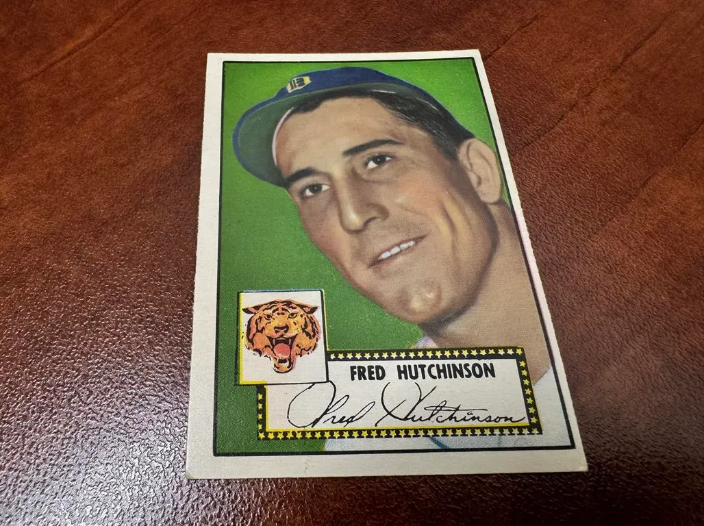 Fred Hutchinson TOPPS Baseball Card