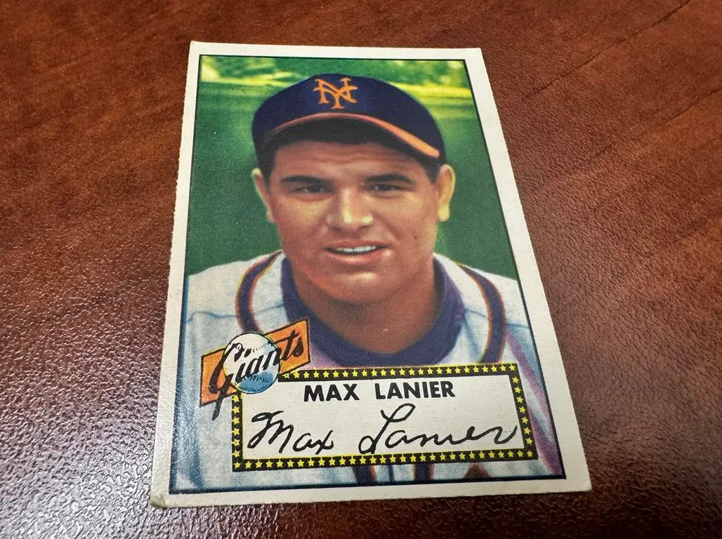 Max Lanier TOPPS Baseball Card