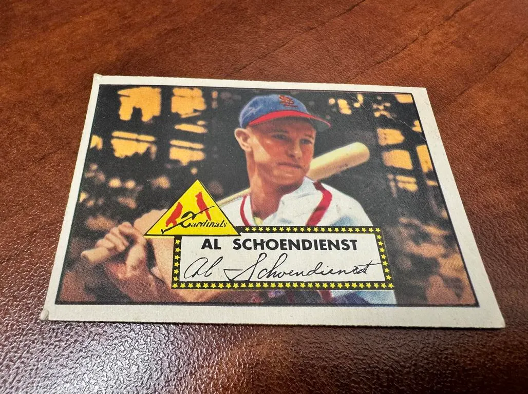 Al Schoendienst TOPPS Baseball Card