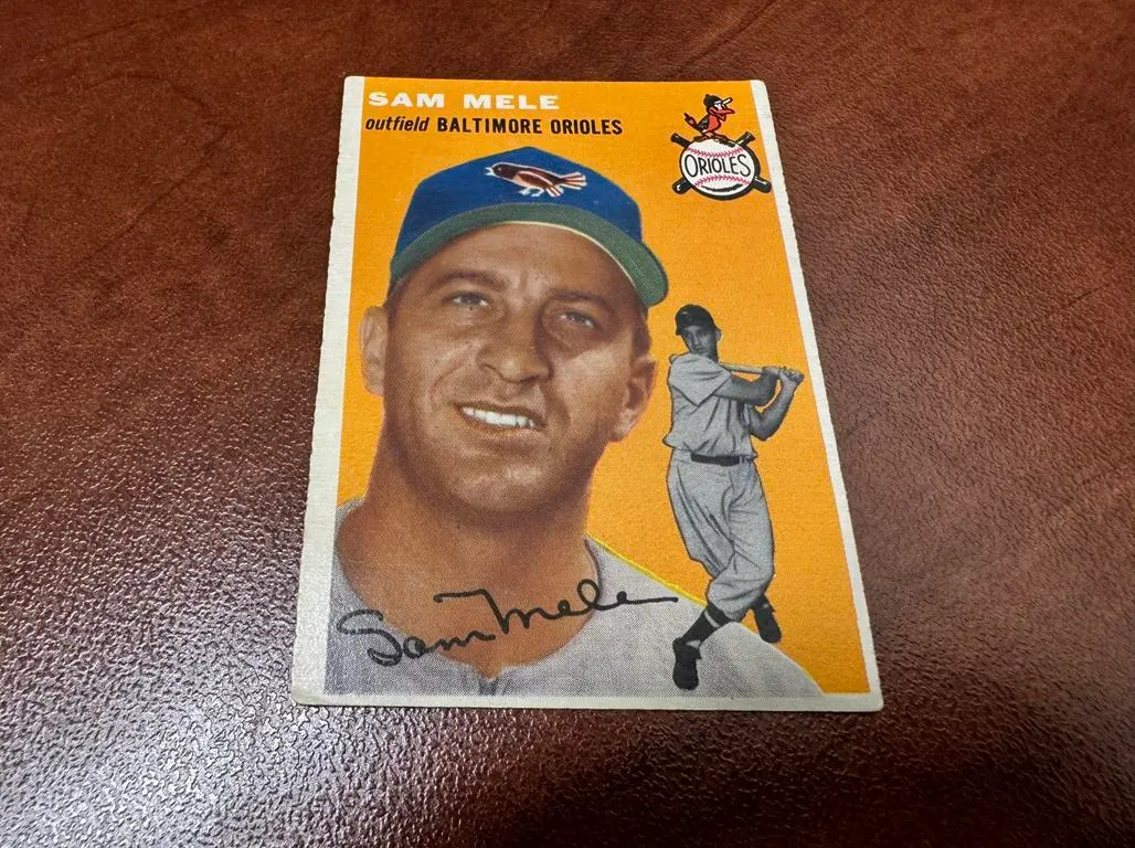 Sam Mele TOPPS Baseball Card