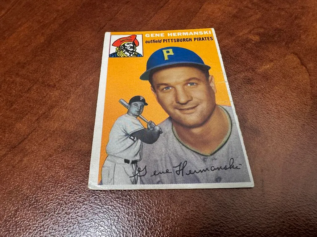 Gene Hermanski TOPPS Baseball Card