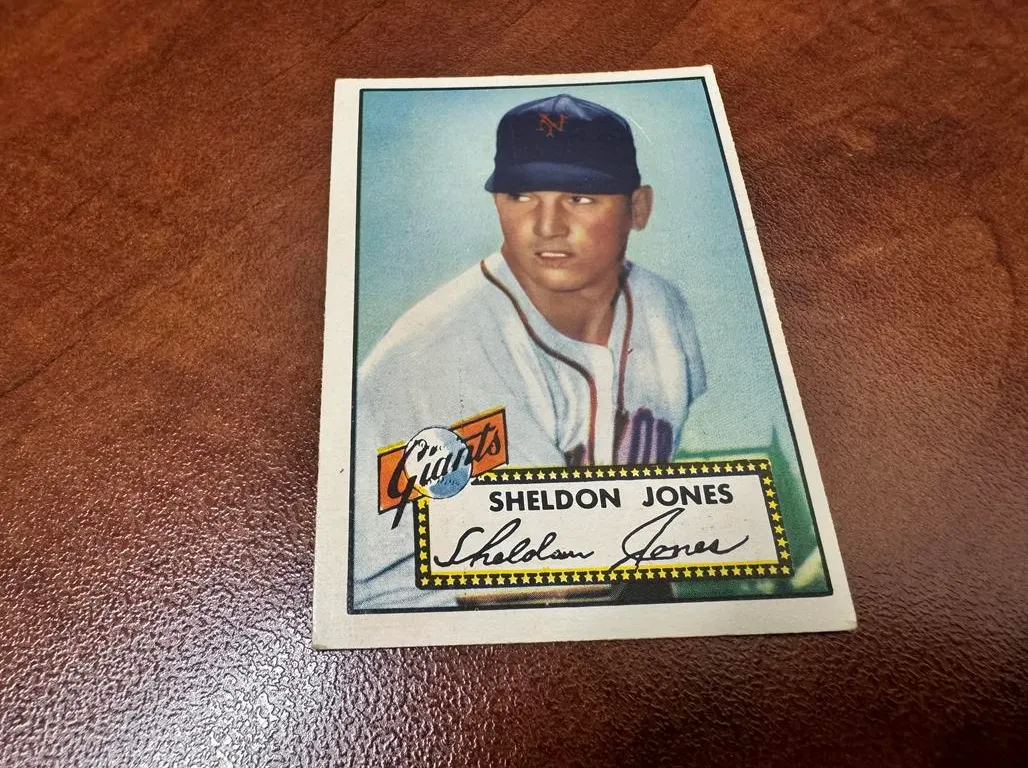 Sheldon Jones TOPPS Baseball Card