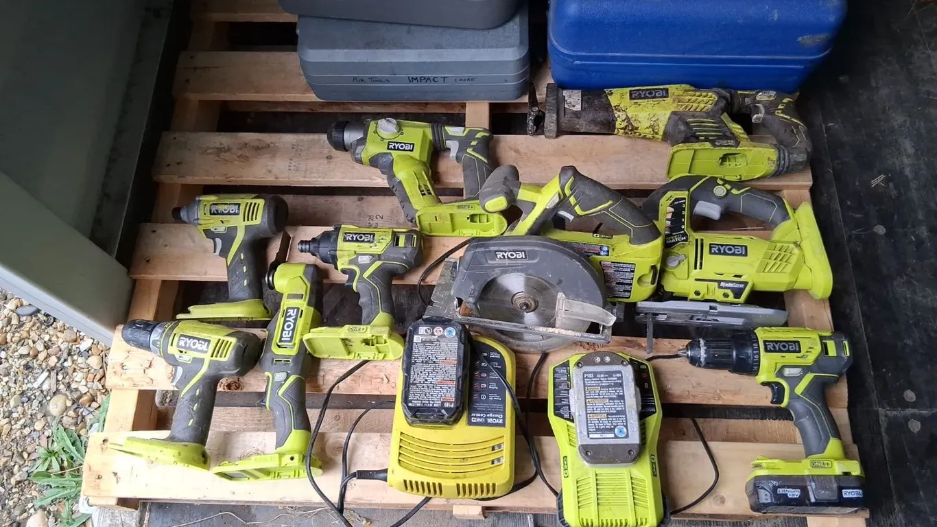 Ryobi Cordless Tools and Chargers