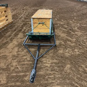 Fibreglass Skid Sled with Wood Box
