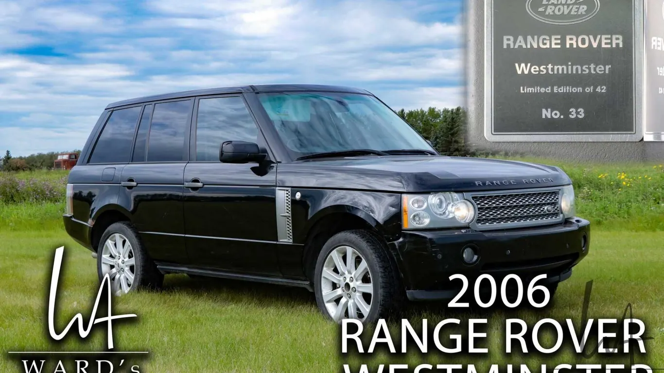 2006 Range Rover Land Rover Westminster Limited edition of 42 number 33, supercharged