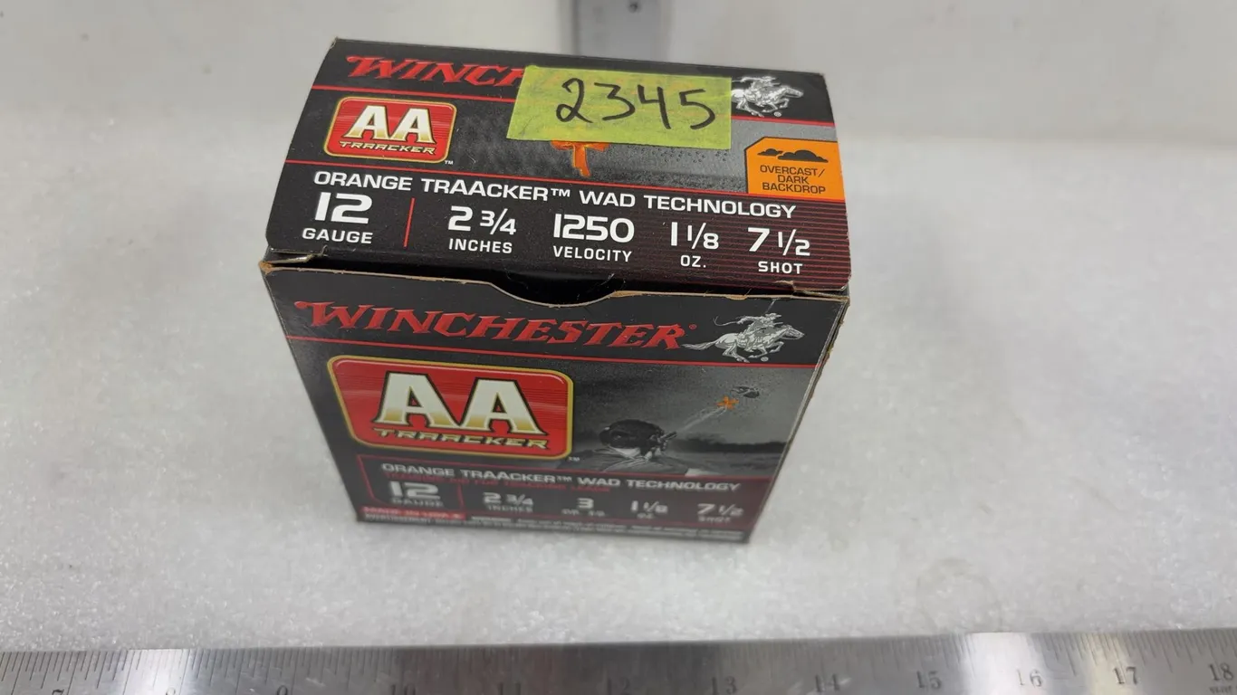 Winchester AA Tracker 12 Ga Shells, Approx. 19 Shells In Box *Unreserved*
