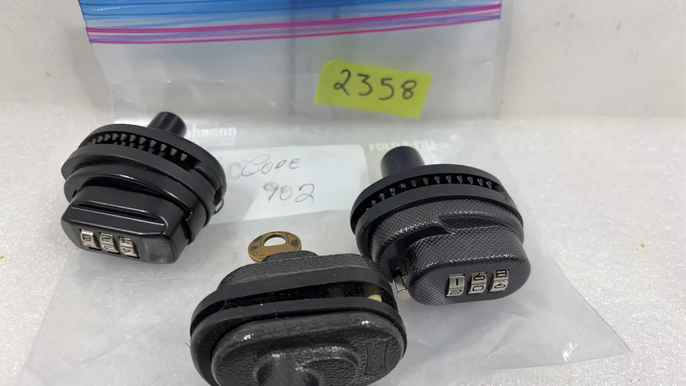 3 - Trigger Locks Combination and Key *Unreserved*