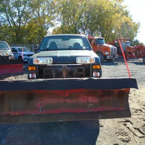 2009 Ford F350 Cab and Chassis with Plow
