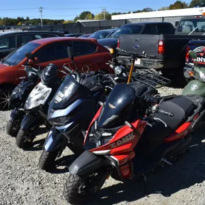 (8) Scooters/Motorcycle (Repair, Parts, Scrap)