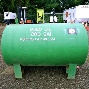 Steel Free Standing 200-gallon Waste Oil Tank