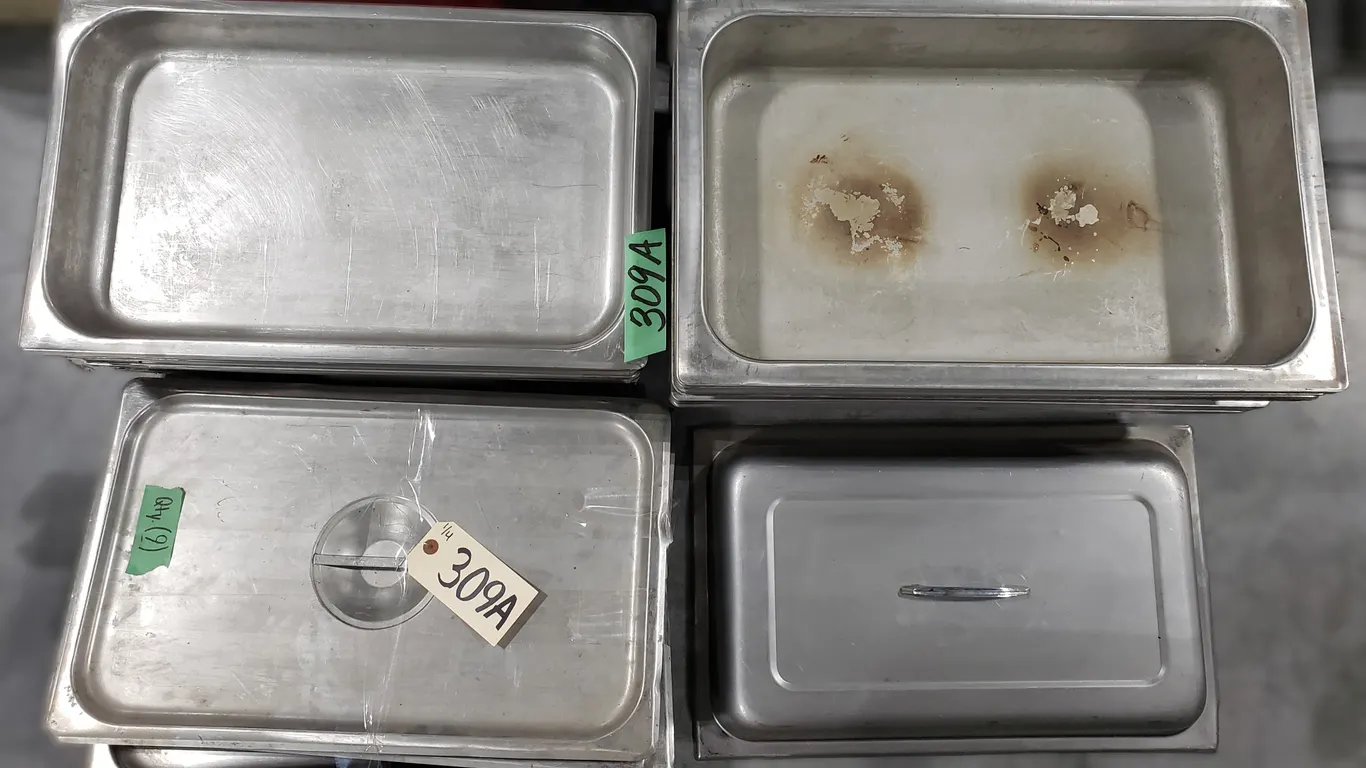 Stainless Steel Food Pans & Lids