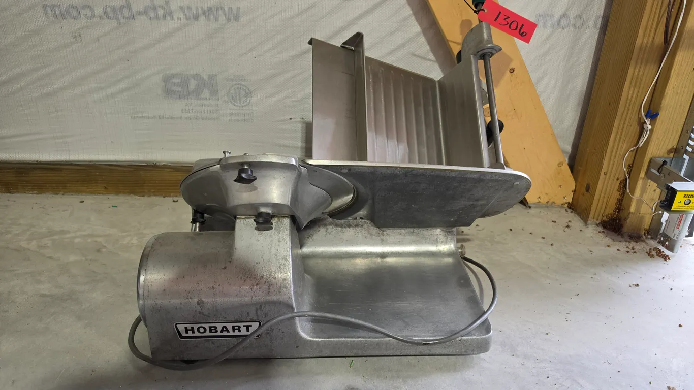 Hobart Model 1612 Meat Slicer, 115V, Working Order Per Seller (1306) *Items Must Be Removed by Frida