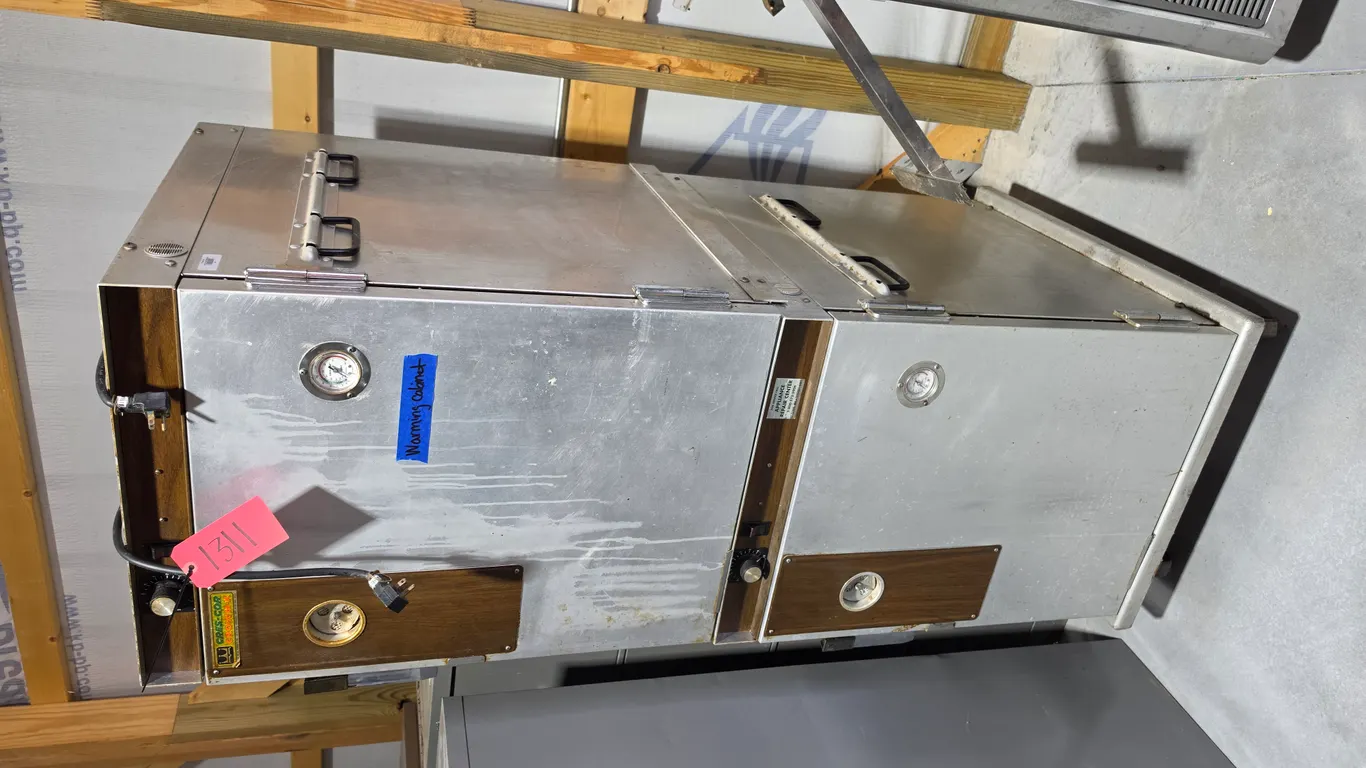 Cres-Cor Warming Cabinet (1311) *Items Must Be Removed by Friday, October 23rd @ 3:00PM. Anything Le