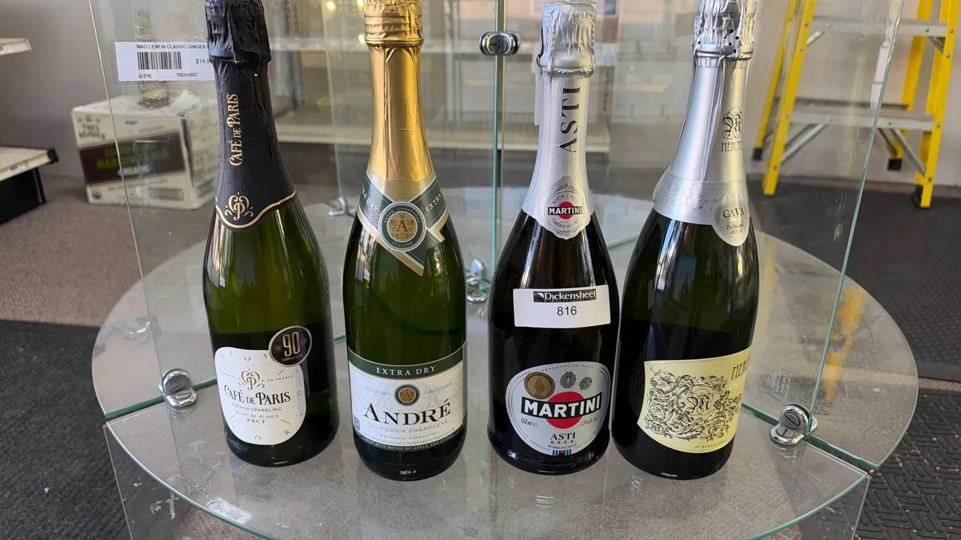 (4) MIXED CHAMPAGNE/SPARKLING WINE LOT