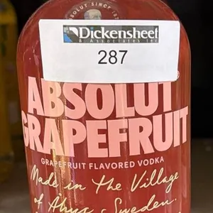 (5) ABSOLUT GRAPEFRUIT VODKA