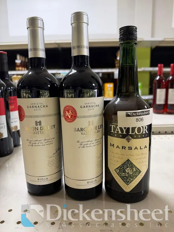 (3) VARIOUS BOTTLES OF WINE