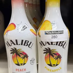(9) MALIBU PINEAPPLE & PEACH RUM