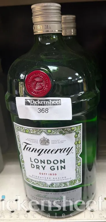 (4) TANQUERAY DRY GIN