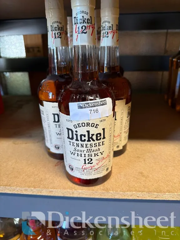 (9) GEORGE DICKEL WHISKEY
