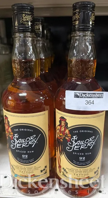 (12) SAILOR JERRY SPICED RUM
