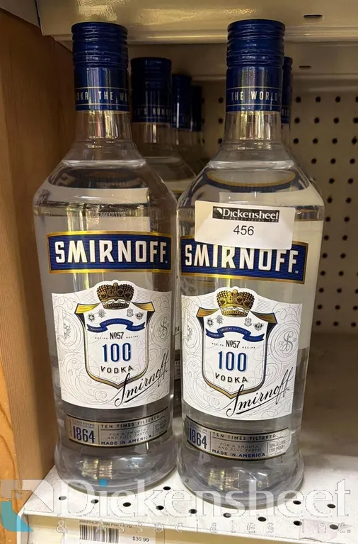 (8) SMIRNOFF VODKA