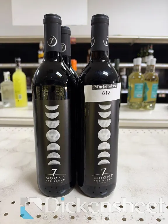 (4) 7 MOONS RED BLEND WINE