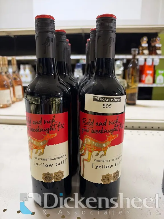 (8) YELLOW TAIL CABERNET SAUVIGNON