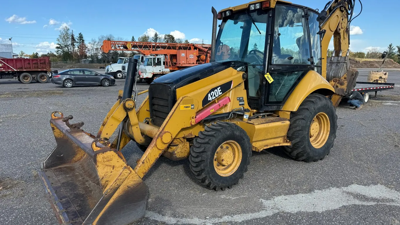 Caterpillar 420E Loader Backhoe