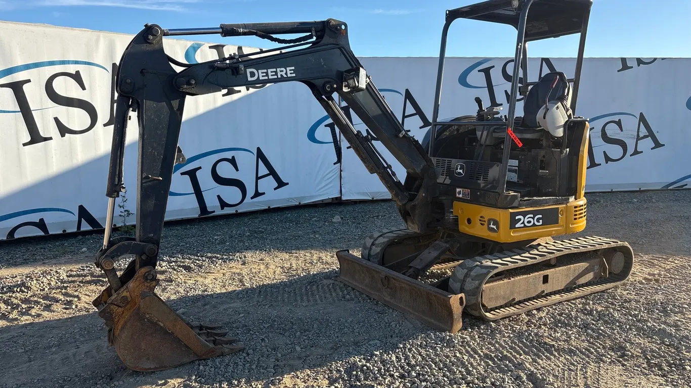 Deere 26G Mini Excavator