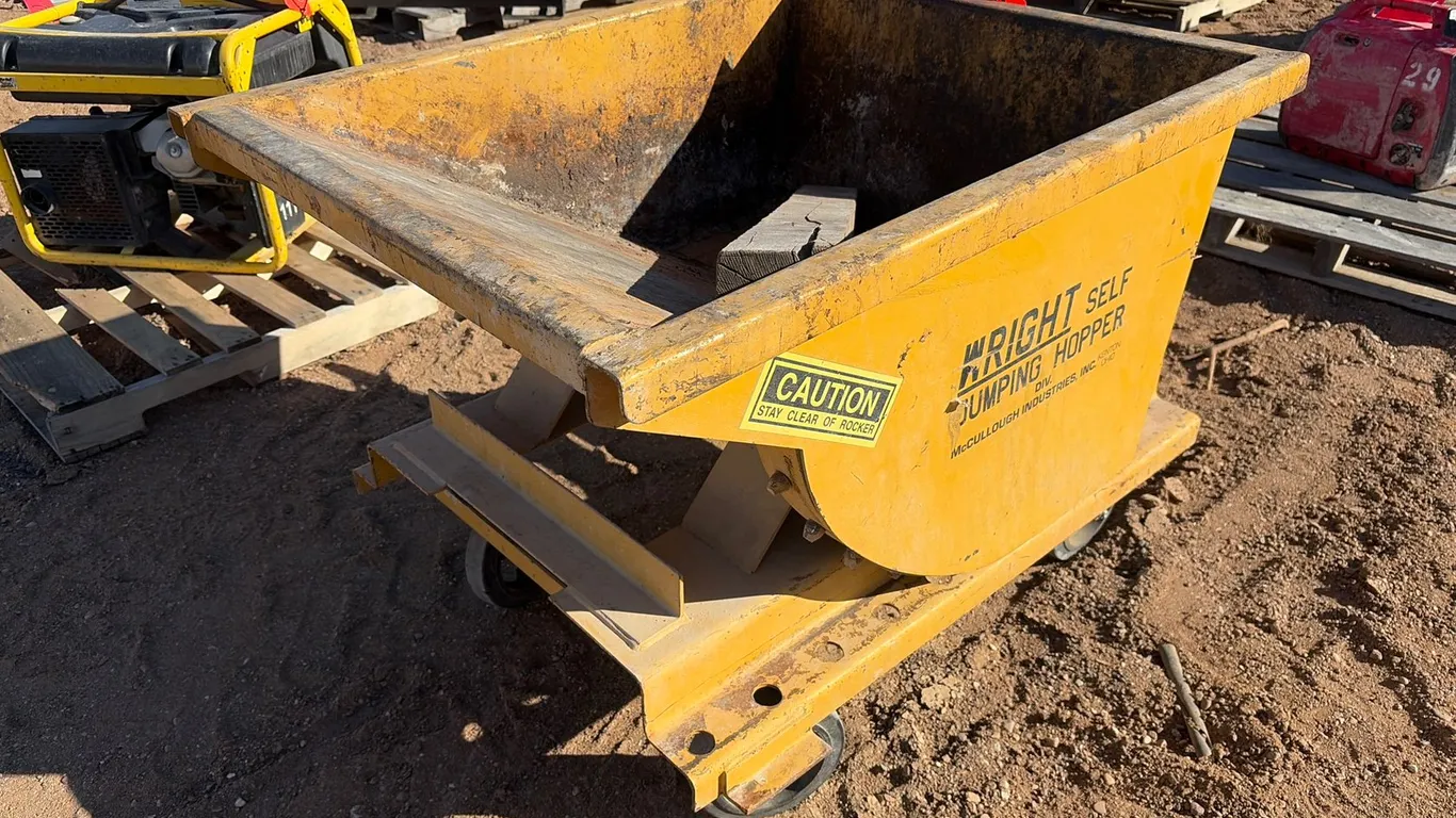 Wright Self-Dumping Hopper