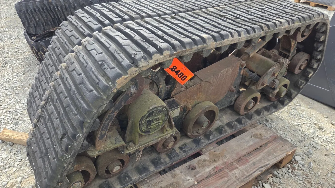 (2) Loegering Skid Steer Undercarriages W/ Tracks
