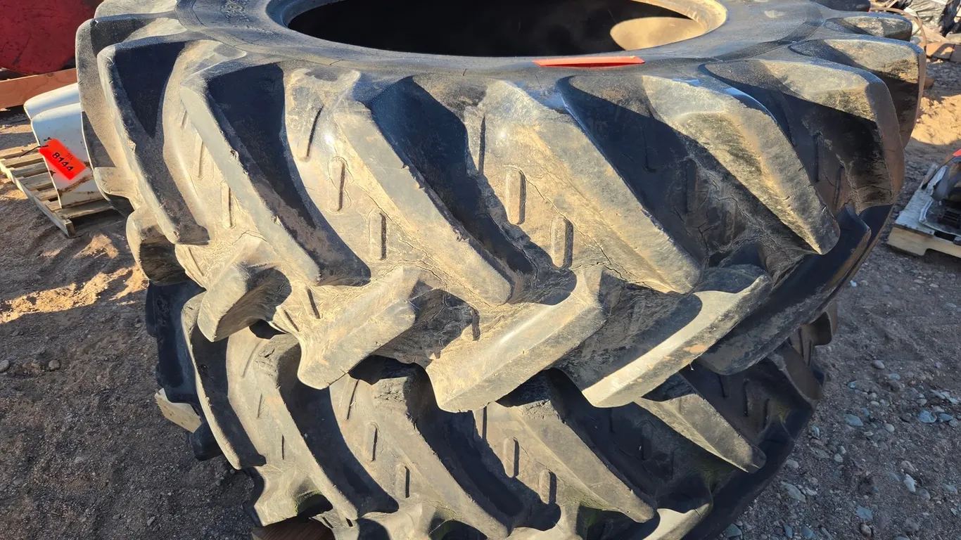 (2) Kleber 20.8R38 Loader Tires