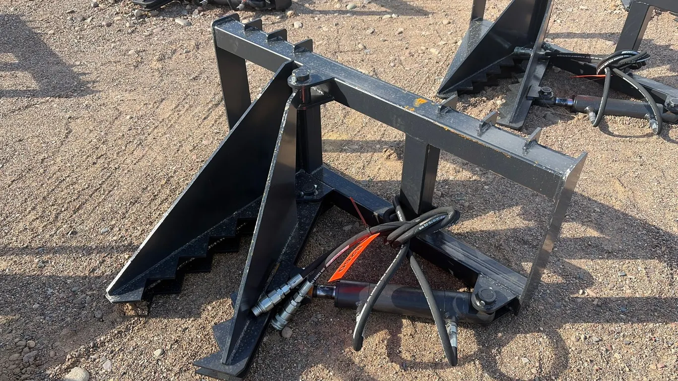 Unused JCT Skid Steer Tree Puller Attachment