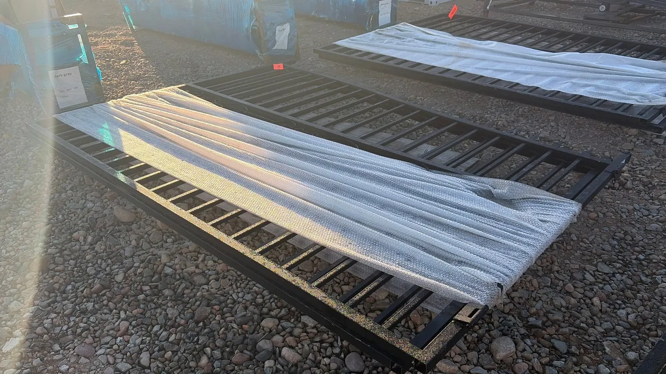 Approx. 20' Unused Future FT-T20X Bi-Parting Gate Set