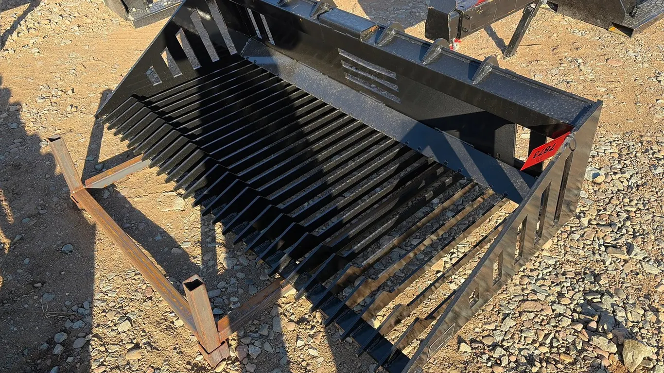 Approx. 66" Unused Future RB66 Skid Steer Rock Bucket