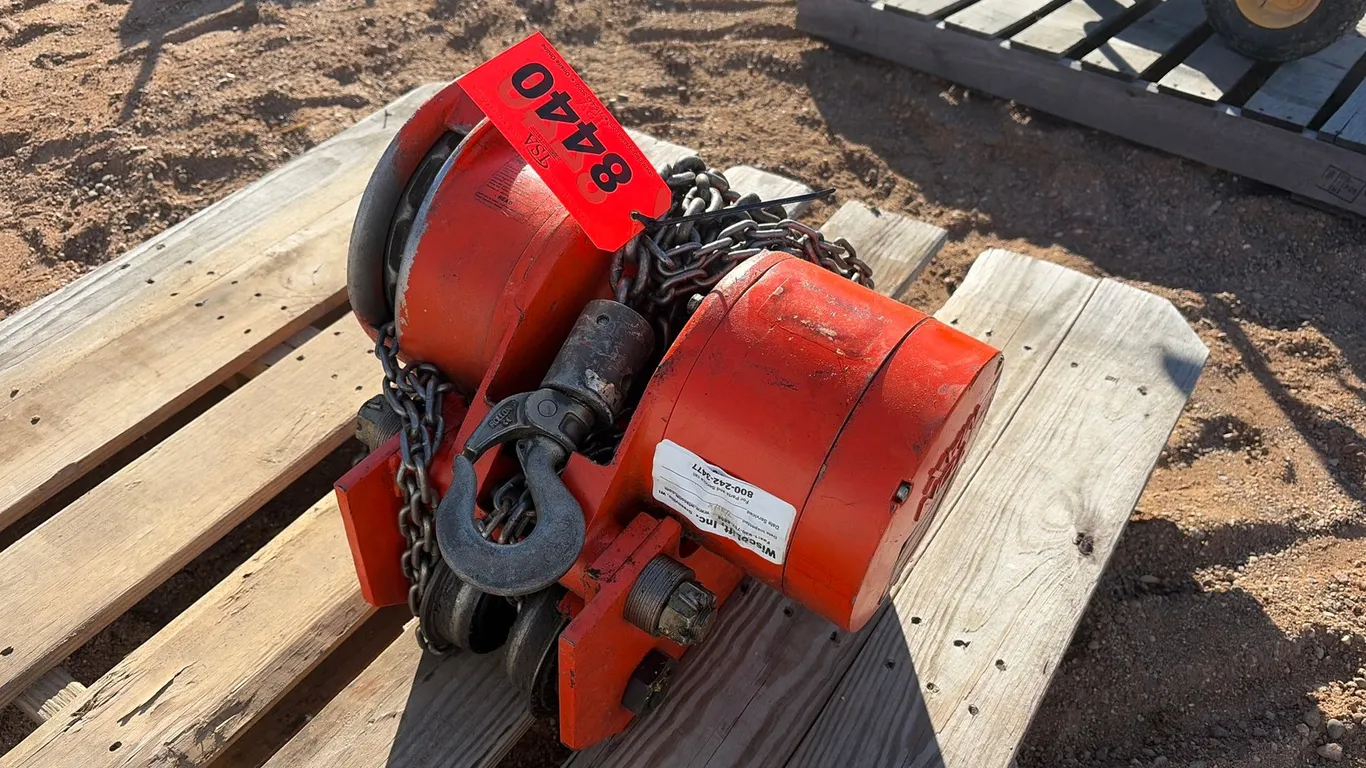 Cyclone Trolley Hoist