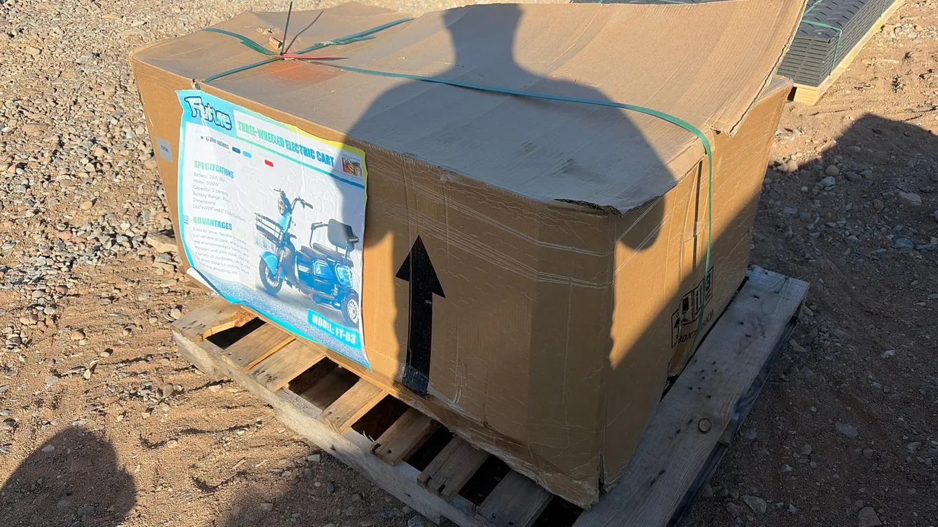 Unused Future FT-D3 Electric Tricycle