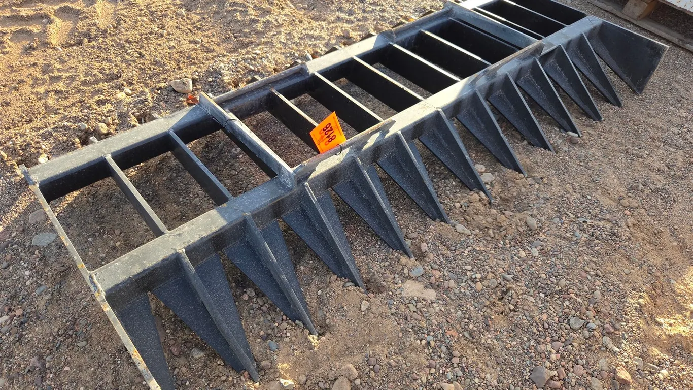 Unused Approx. 85" Skid Steer Root Rake