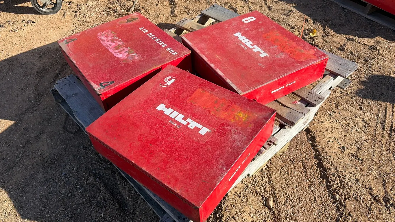 (3) Hilti R4X12 Nail Guns