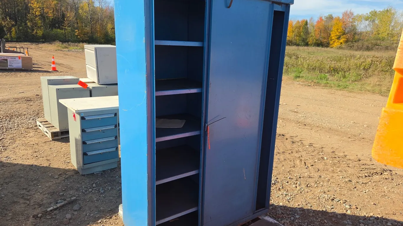 Approx. 72"X48"X22" Metal Cabinet